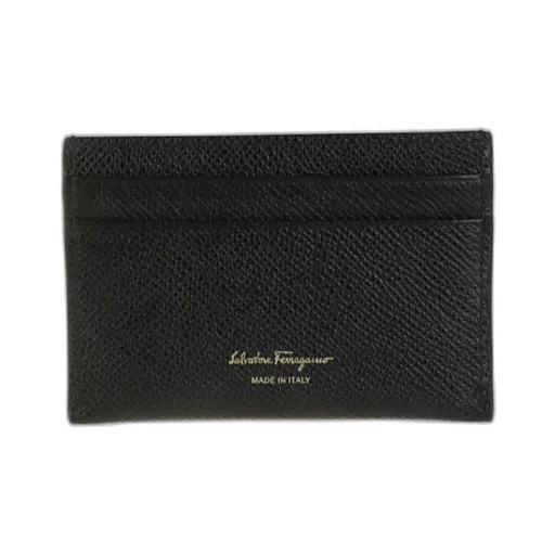 Gancini Embossed Leather Cardholder