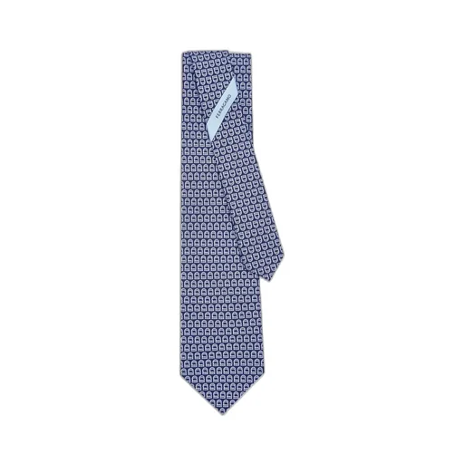 Interwoven Gancini Print Tie