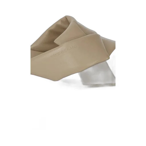 Knot Detailed Slip-On Sandals