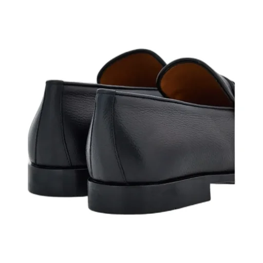 Gancini Plaque Slip-On Loafers