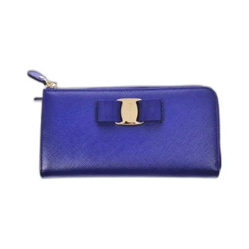 Bow Detail Logo Wallet