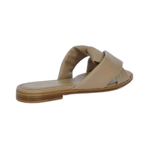 Knot Detailed Slip-On Sandals