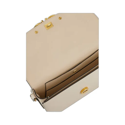 Trapezio Logo Plaque Small Shoulder Bag