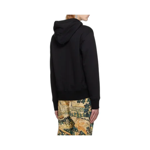 Embroidered-Logo Hoodie