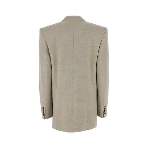Double-Breasted Long-Sleeved Jacket