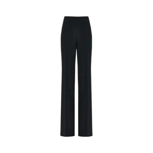 High-Waist Straight-Leg Tailored Trousers