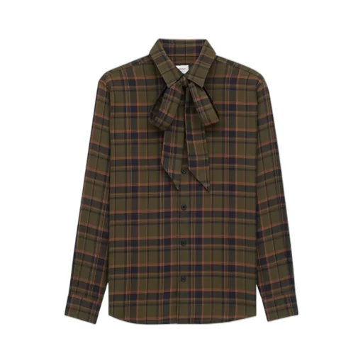 Cassandre LavalliÈRe Shirt In Cotton Plaid