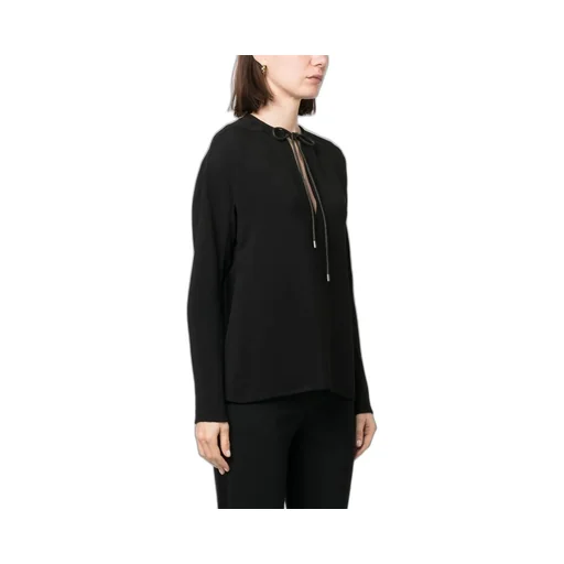 Bow Tie Long-Sleeved Shirt