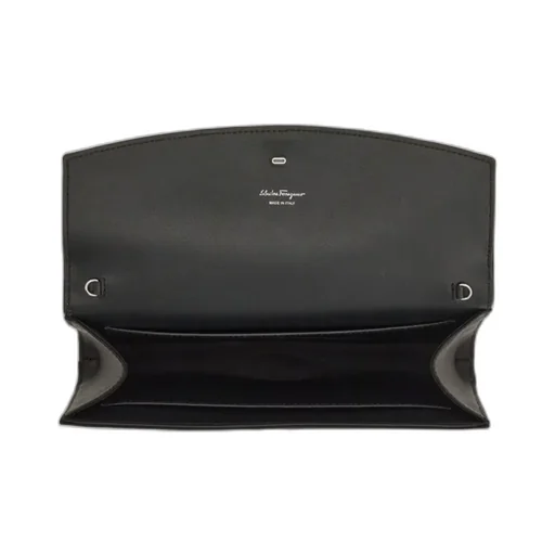 Gancini-Logo Clutch Bag