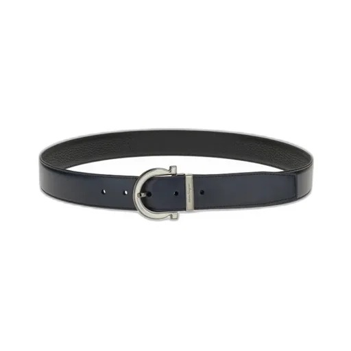 Logo Engraved Buckle Belt