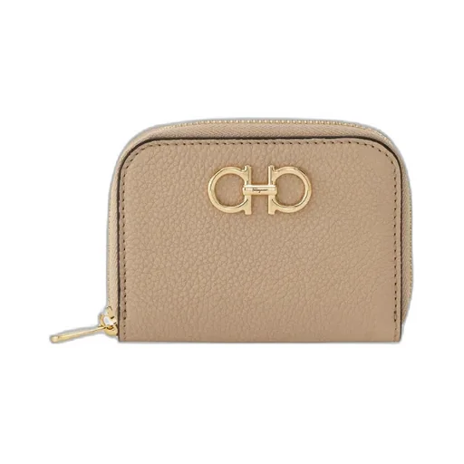 Gancini Zipped Card Holder