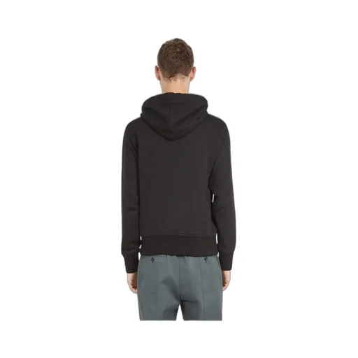 Embroidered-Logo Hoodie
