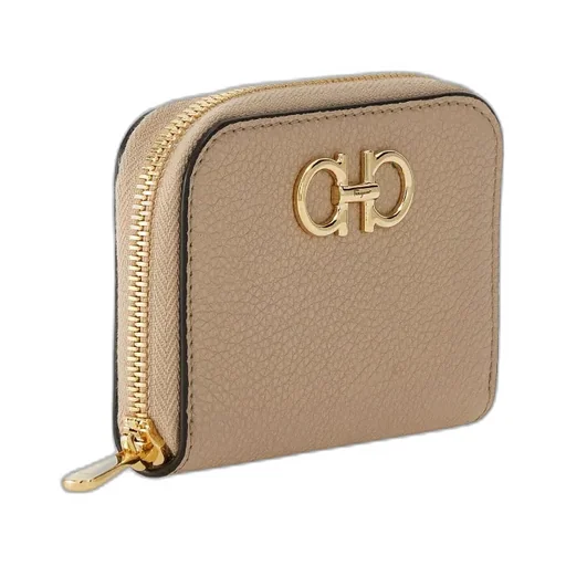 Gancini Zipped Card Holder
