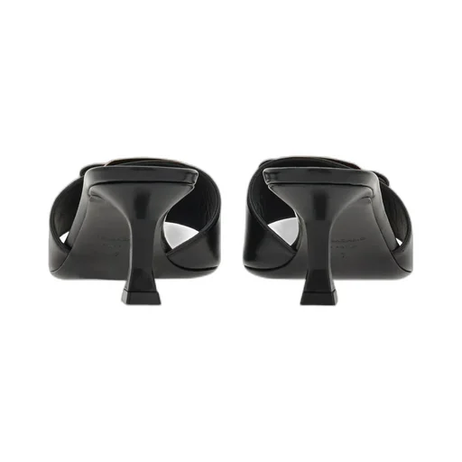 Bow-Detailed Slip-On Sandals