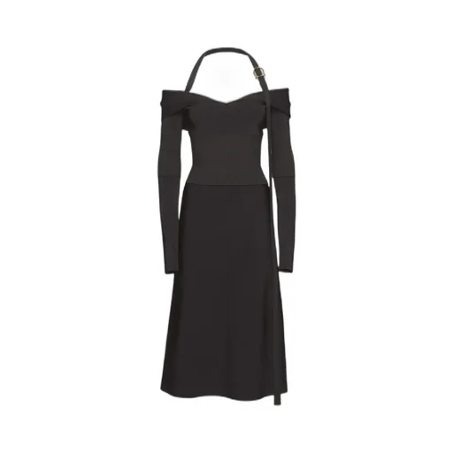 Off-Shoulder Midi Dress