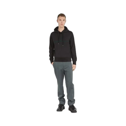 Embroidered-Logo Hoodie