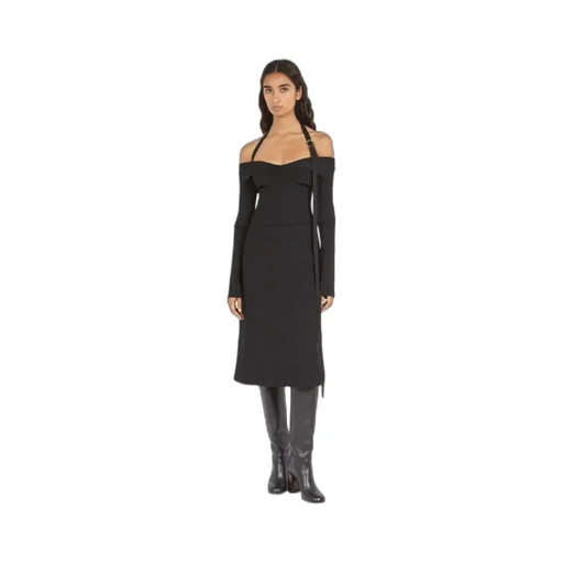 Off-Shoulder Midi Dress