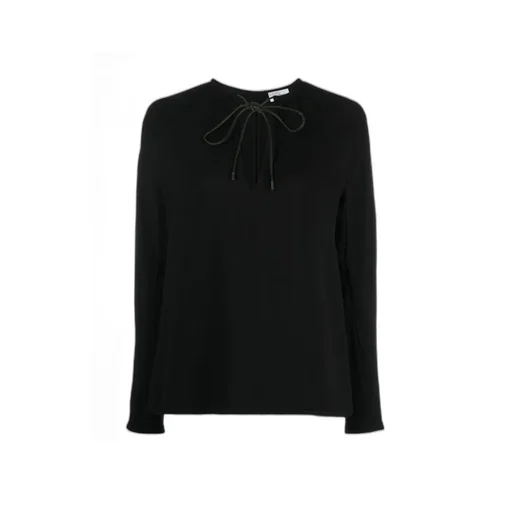 Bow Tie Long-Sleeved Shirt