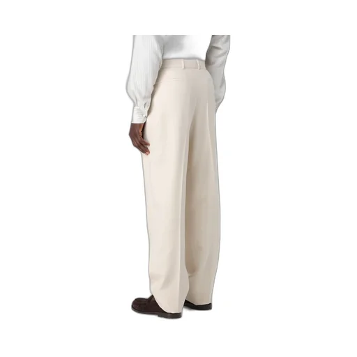 Pleat Detailed Straight Leg Pants