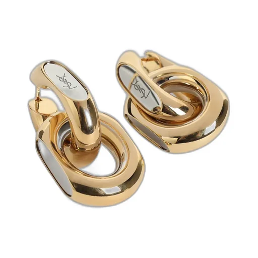 Logo Engraved Earrings