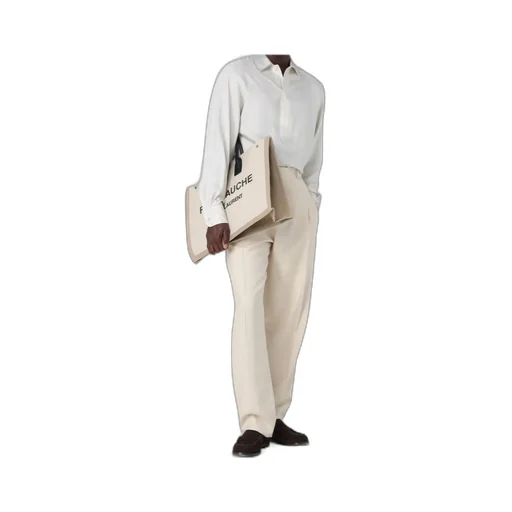 Pleat Detailed Straight Leg Pants
