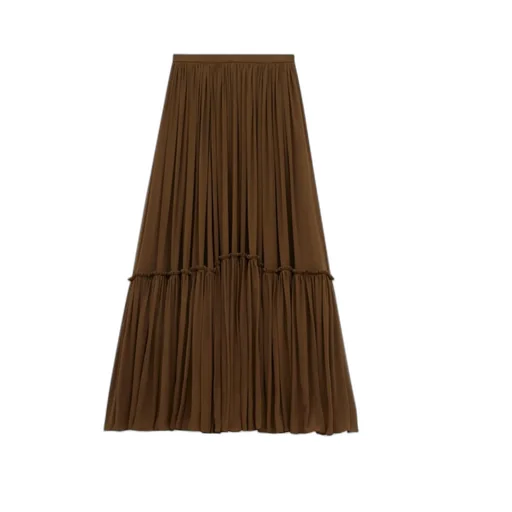 Ruffled Low-Rise Skirt