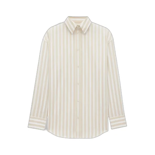 Cassandre Striped Button-Up Shirt