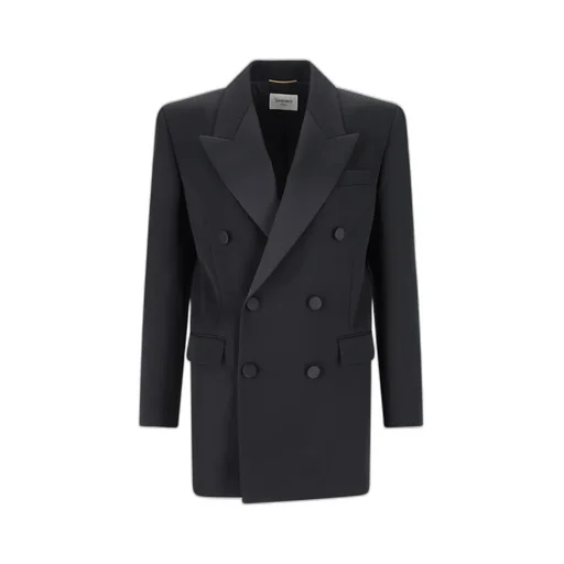 Double-Breasted Tuxedo Jacket
