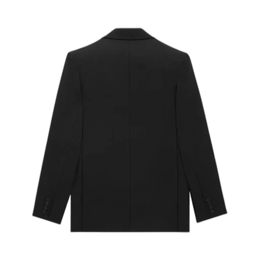 Double-Breasted Long-Sleeved Jacket