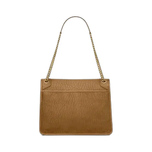 Niki Logo Plaque Shoulder Bag