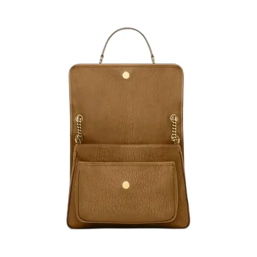 Niki Logo Plaque Shoulder Bag
