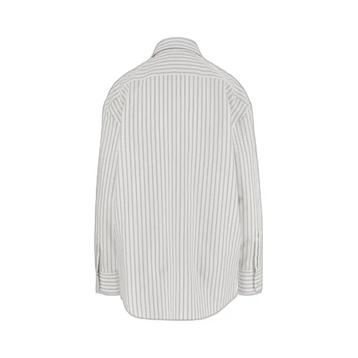Striped Button-Up Shirt