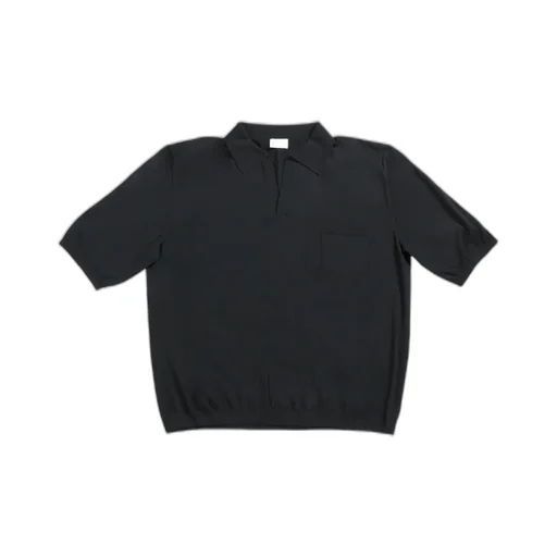 V-Neck Short-Sleeved Polo Shirt