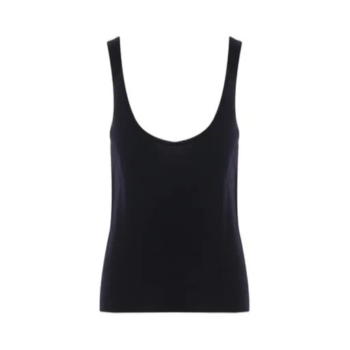 Straight Hem Sleeveless Tank Top