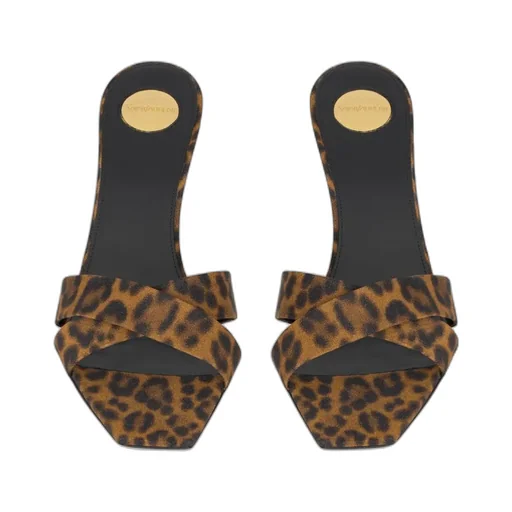 Jill Leopard Mules