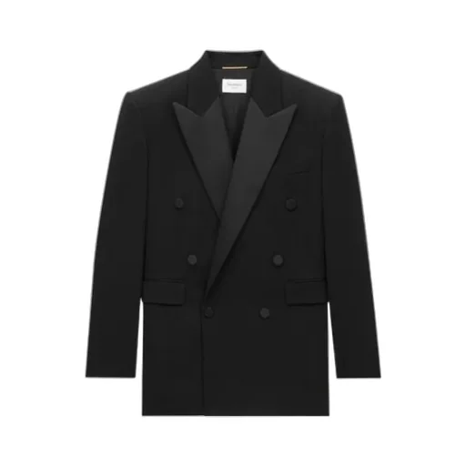 Double-Breasted Tuxedo Jacket