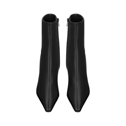 Ashley Booties In Smooth Leather