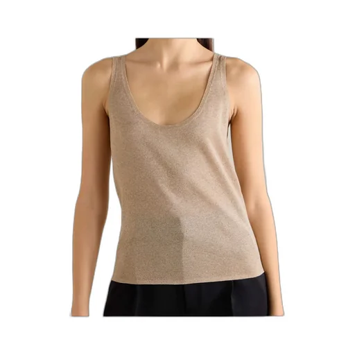 Sleeveless Knitted Tank Top