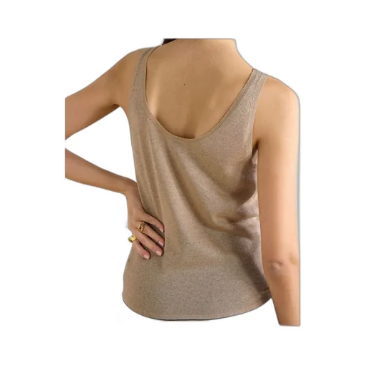 Sleeveless Knitted Tank Top