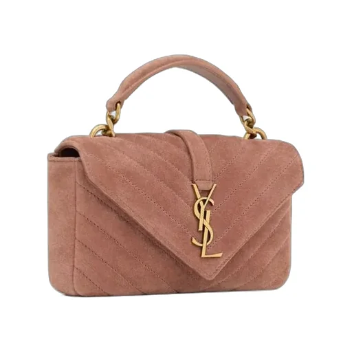 College Mini Suede Bag