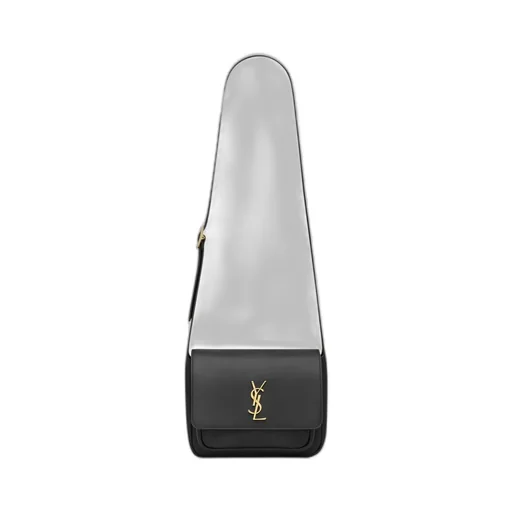 Niki Logo Plaque Satchel Bag