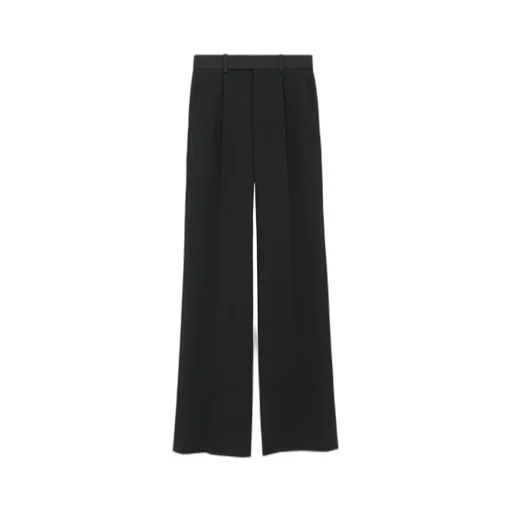 Mid-Rise Straight Leg Pants