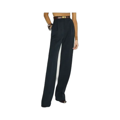 Mid-Rise Straight Leg Pants