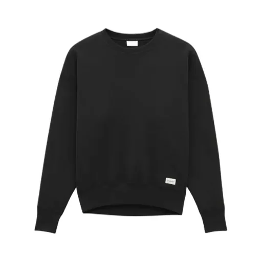 Logo Patch Crewneck Sweatshirt