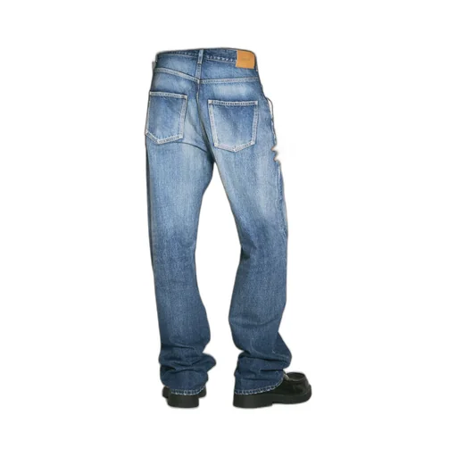 Faded-Wash Jeans