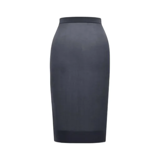 High Waist Knitted Pencil Skirt
