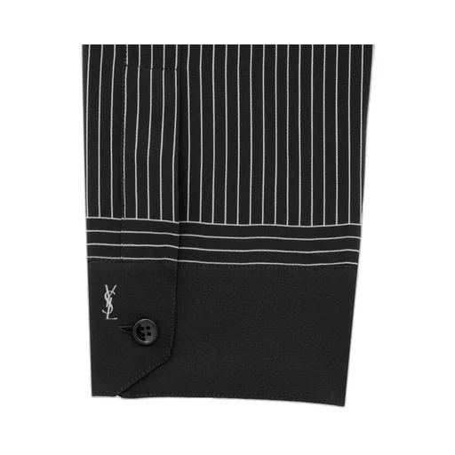Cassandre Shirt In Striped Silk