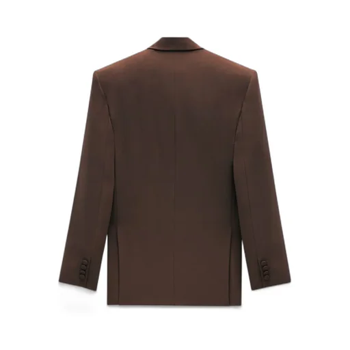 Oversized Double-Breasted Jacket