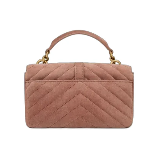 College Mini Suede Bag