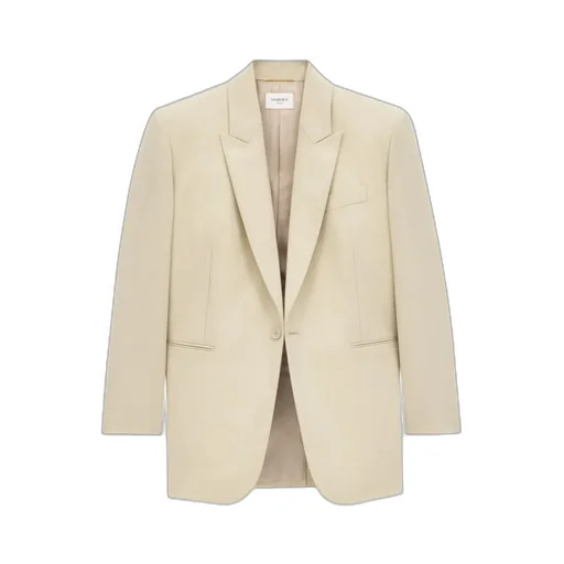 Single-Breasted Long-Sleeved Jacket